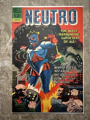 Neutro #1 FN+ 6.5-7.0 (Dell Comics 1967)