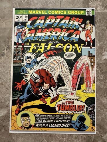 Captain America #169 7.5 VF- (Marvel Comics 1974) - Strong Copy