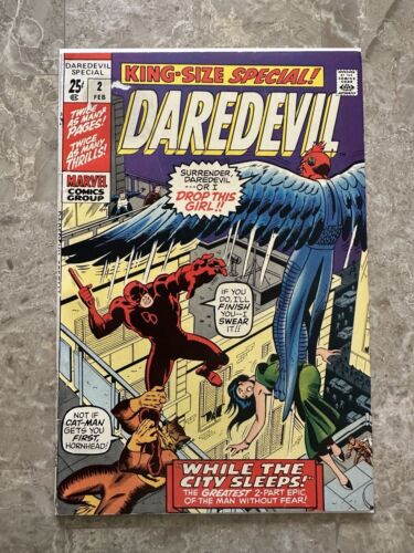 Daredevil Annual #2 VG+ (1971 Marvel Comics) - Better shape than grade suggests