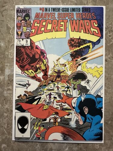 Marvel Super Heroes: Secret Wars #9 FN/VF (Marvel Comics 1985)