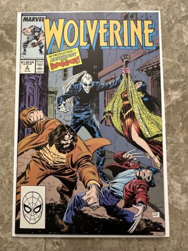 Wolverine #4 NM- (Marvel Comics 1989)