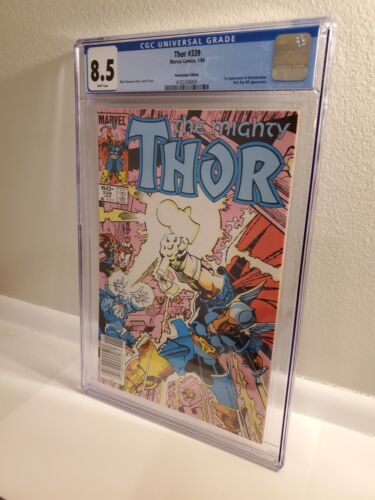 Thor #339 CGC 8.5 Newsstand 1984 - 1st app. Stormbringer Axe