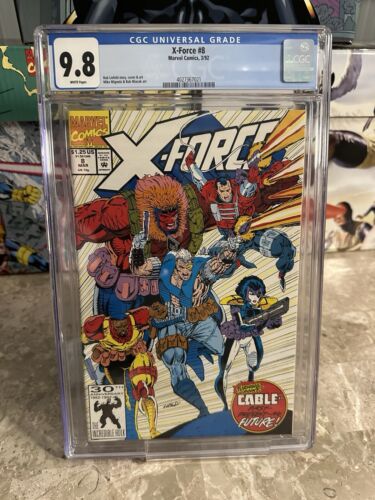 X-Force #8 CGC 9.8 (1992 Marvel)