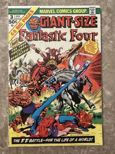 Giant-Size Fantastic Four #3 (1974 Marvel Comics) - FN+