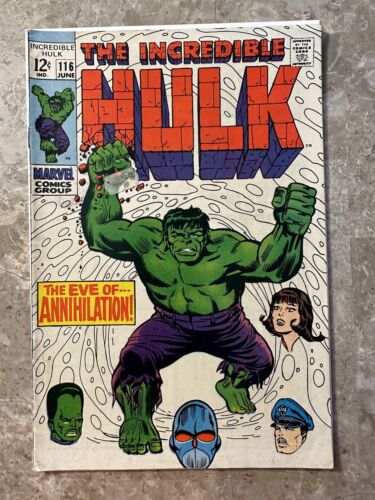 Incredible Hulk #116 (Marvel Comics 1969) - FN