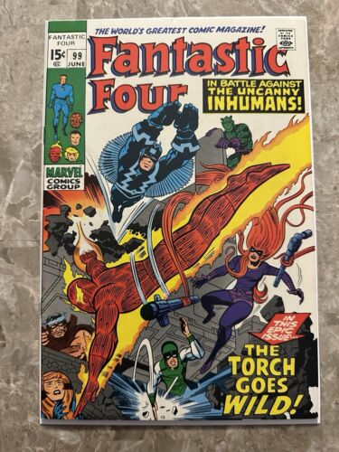 Fantastic Four #99 VF+ 8.5 (1970 Marvel Comics)