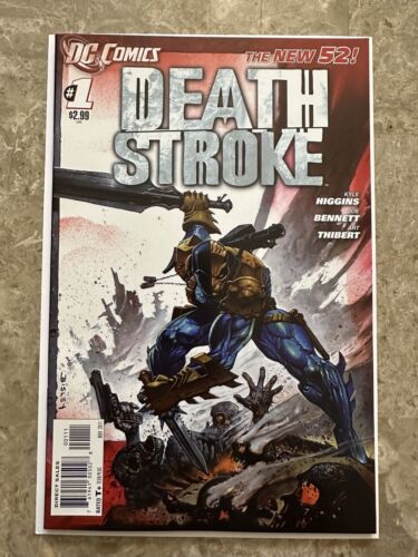 Deathstroke #1 1st Print  VF/NM (DC Comics 2011)