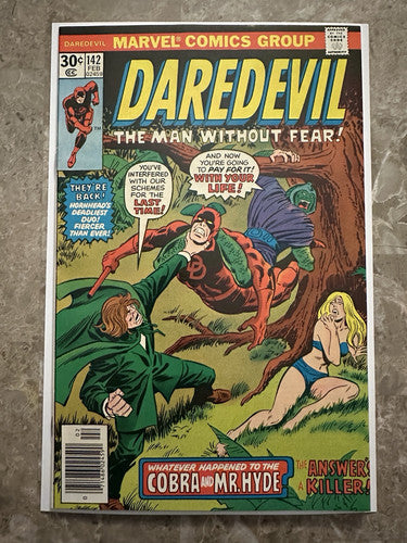 Daredevil #142 VF 8.0 (1976 Marvel Comics)