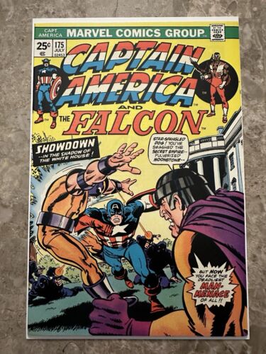 Captain America #175 NM- (Marvel Comics 1974) - X-Men Appearance