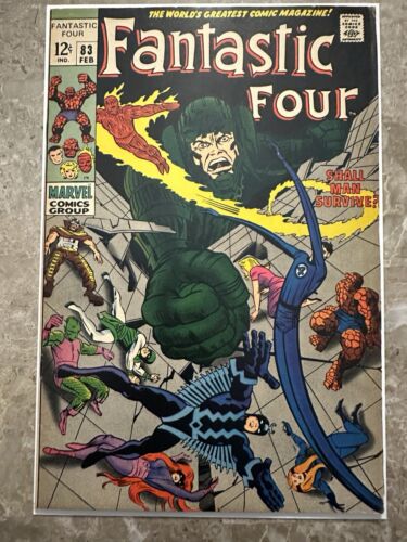 Fantastic Four #83 FN- (1969 Marvel Comics)