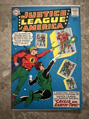 Justice League of America #22 FN/VF 6.5-7.0 (DC Comics 1963) - Solid Copy