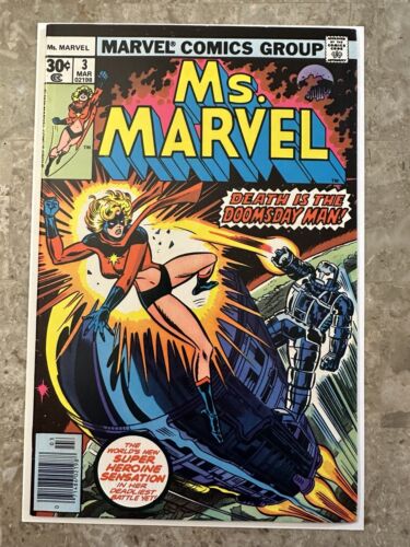 Ms. Marvel #3 VF+ (1977 Marvel Comics)