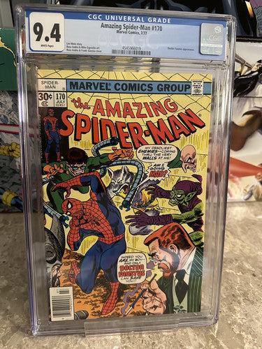 Amazing Spider-Man #170  CGC 9.4 WP (1977 Marvel)