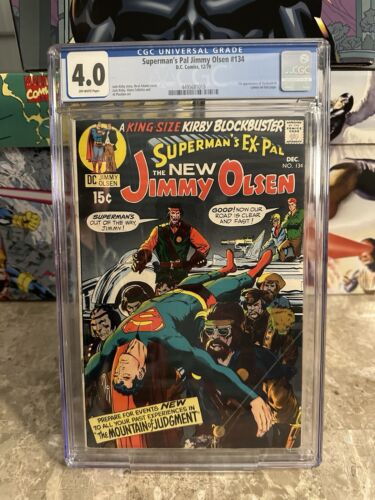 Superman's Pal Jimmy Olsen #134 CGC 4.0 (DC Comics 1970) - 1st Cameo Darkseid