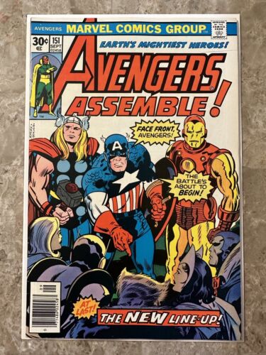 Avengers #151 (Marvel Comics 1976) - VF