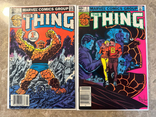 The Thing #1-2 (Marvel Comics 1983) - VF