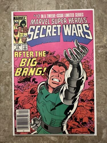 Marvel Super Heroes: Secret Wars #12 Newsstand VF/NM (Marvel Comics 1985)