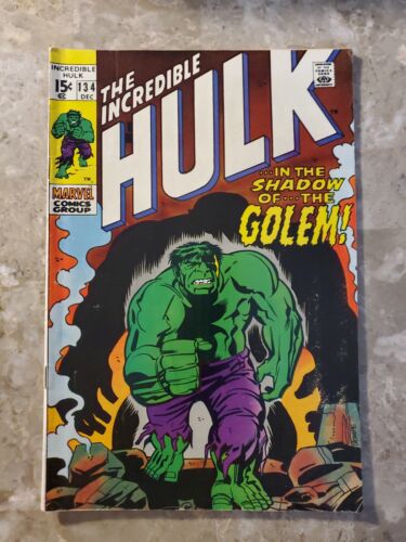 Incredible Hulk #134 (1970 Marvel Comics) - Silver Age - FN