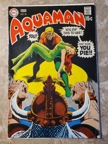 Aquaman #46  (1st Series DC Comics 1969) - Mid Grade