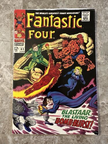 Fantastic Four #63 (1968 Marvel Comics) - FN