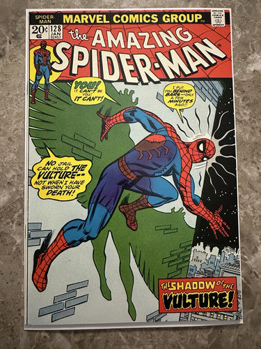 Amazing Spiderman #128 VF/NM 9.0 (Marvel Comics 1974) - Gorgeous copy