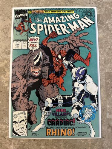 Amazing Spider-Man #344 (1991 Marvel Comics) - NM-