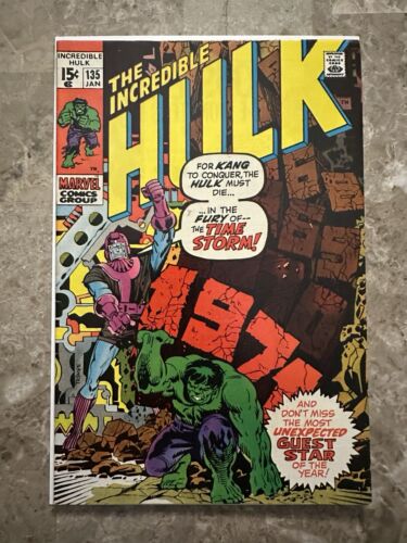 Incredible Hulk #135 FN 6.0 (Marvel Comics 1971) - Nice copy for grade