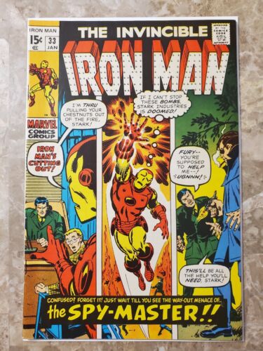 Iron Man #33 (1971 Marvel Comics) - VF-