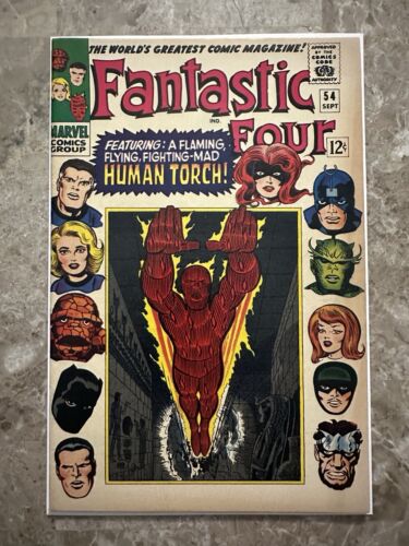 Fantastic Four #54 VF- 7.5 (1966 Marvel Comics) - High grade with tanning