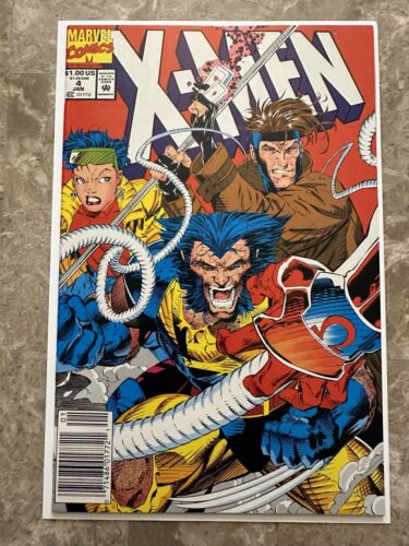 X-Men #4 Newsstand NM- (Marvel Comics 1992) - 1st Appearance Omega Red