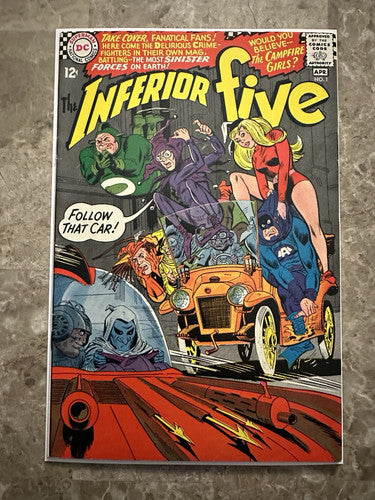 Inferior Five #1 VF- 7.5  (1967 DC Comics)