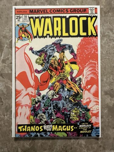 Warlock #10 FN/VF 7.0 (1975 Marvel Comics) - Origin of Thanos and Gamora