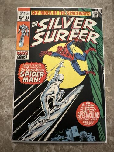 Silver Surfer #14 FN- 5.5 (1970 Marvel Comics)