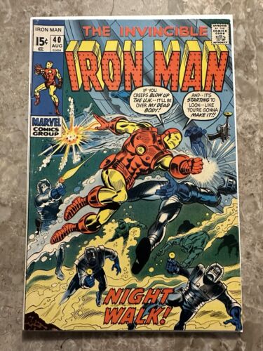 Iron Man #40 FN 5.5 (1971 Marvel Comics) - Solid Copy