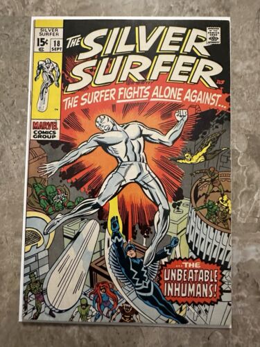 Silver Surfer #18 FN/VF (1970 Marvel Comics)