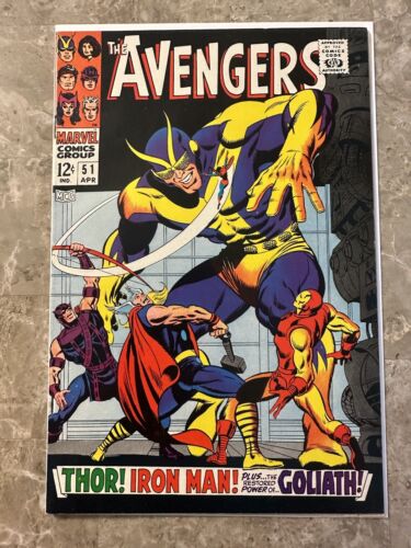 Avengers #51 (Marvel Comics 1968) - VF-