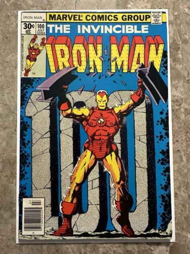 Iron Man #100 FN/VF 7.0 (1977 Marvel Comics)