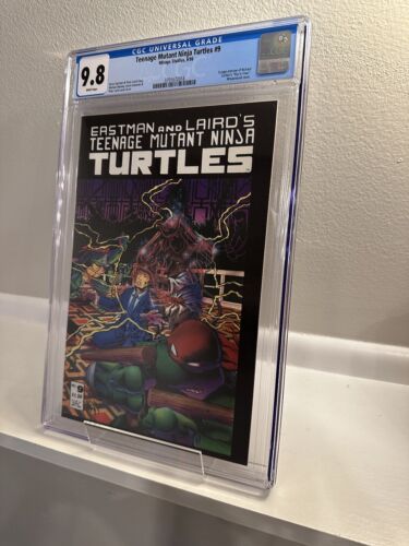 Teenage Mutant Ninja Turtles #9 CGC 9.8 WP (1986 Mirage)