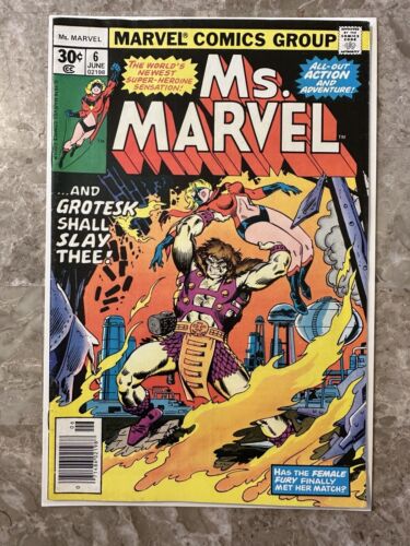 Ms. Marvel #6 (1977 Marvel Comics) - FN/VF