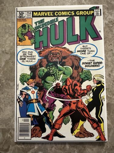 Incredible Hulk #258 VF- 7.5 (Marvel Comics 1981)