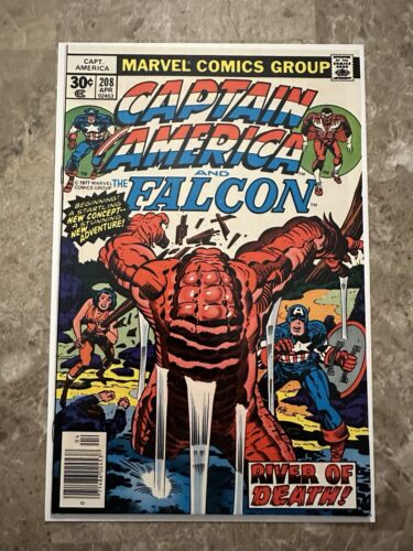 Captain America #208 VF/NM (Marvel Comics 1977) - 1st Appearance Amin Zola