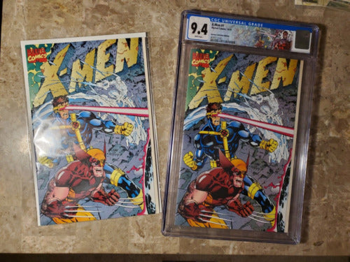 X-Men #1 (1991 Marvel Comics) CGC 9.4 Collector's Edition + Nice Raw Copy