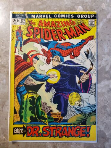 Vintage Amazing Spider-Man #109 (1972 Marvel Comics)