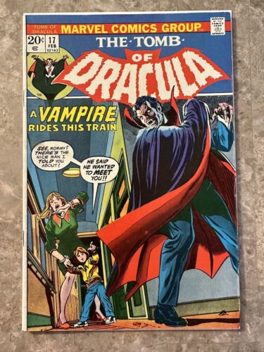 Vintage Tomb of Dracula #17 (1974 Marvel Comics) - FN+