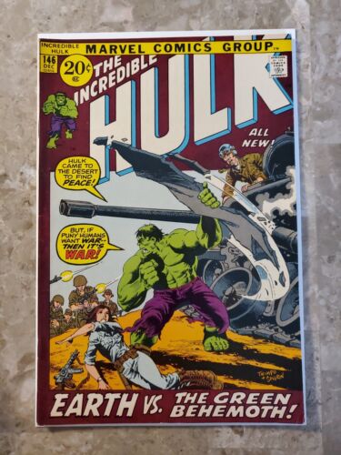 Incredible Hulk #146 FN+ (1971 Marvel Comics)