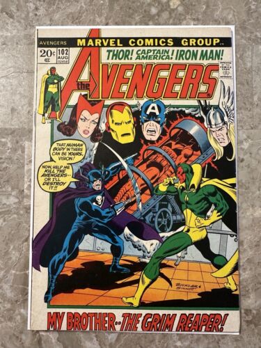 Avengers #102 (Marvel Comics 1972) - FN-