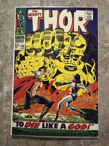 Thor #139 FN+ 6.5 (1967 Marvel Comics)