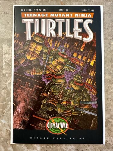 Teenage Mutant Ninja Turtles #50 (1992 Mirage Studios) - VF