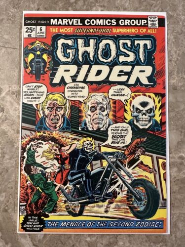 Ghost Rider #6  (1974 Marvel Comics) - VF