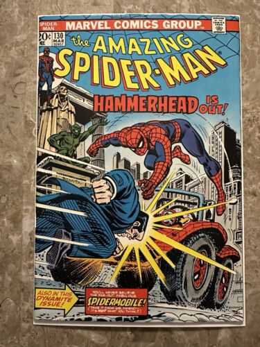 Amazing Spider-Man #130 VF- 7.5 (Marvel Comics 1974) - Remainder Copy